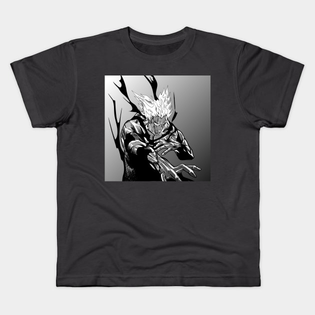 the demon hero hunter garou Kids T-Shirt by jorge_lebeau